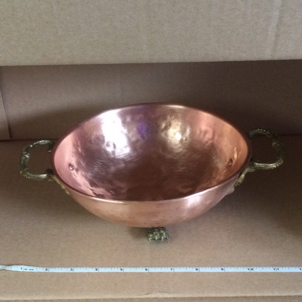 Vintage Copper Bowl
